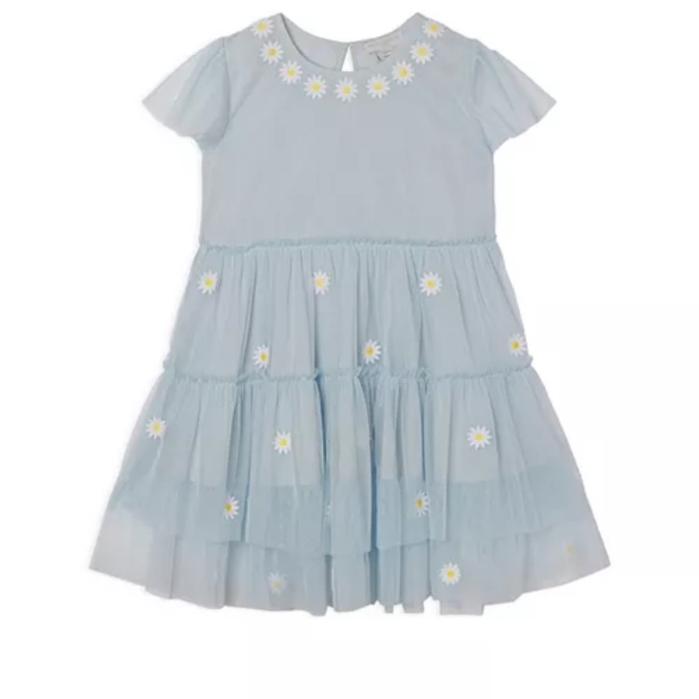 Stella McCartney kids - Blue Floral Kids Dress, size 10